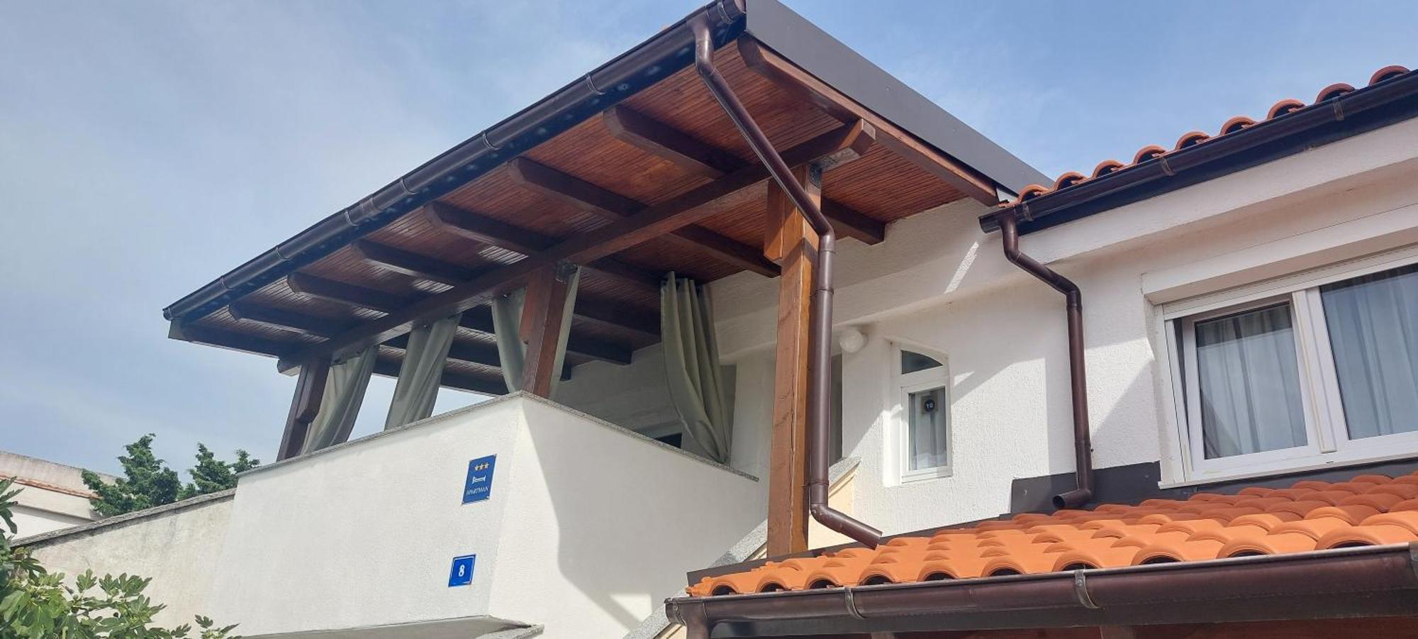 Apartman Jelena Vir Bagian luar foto